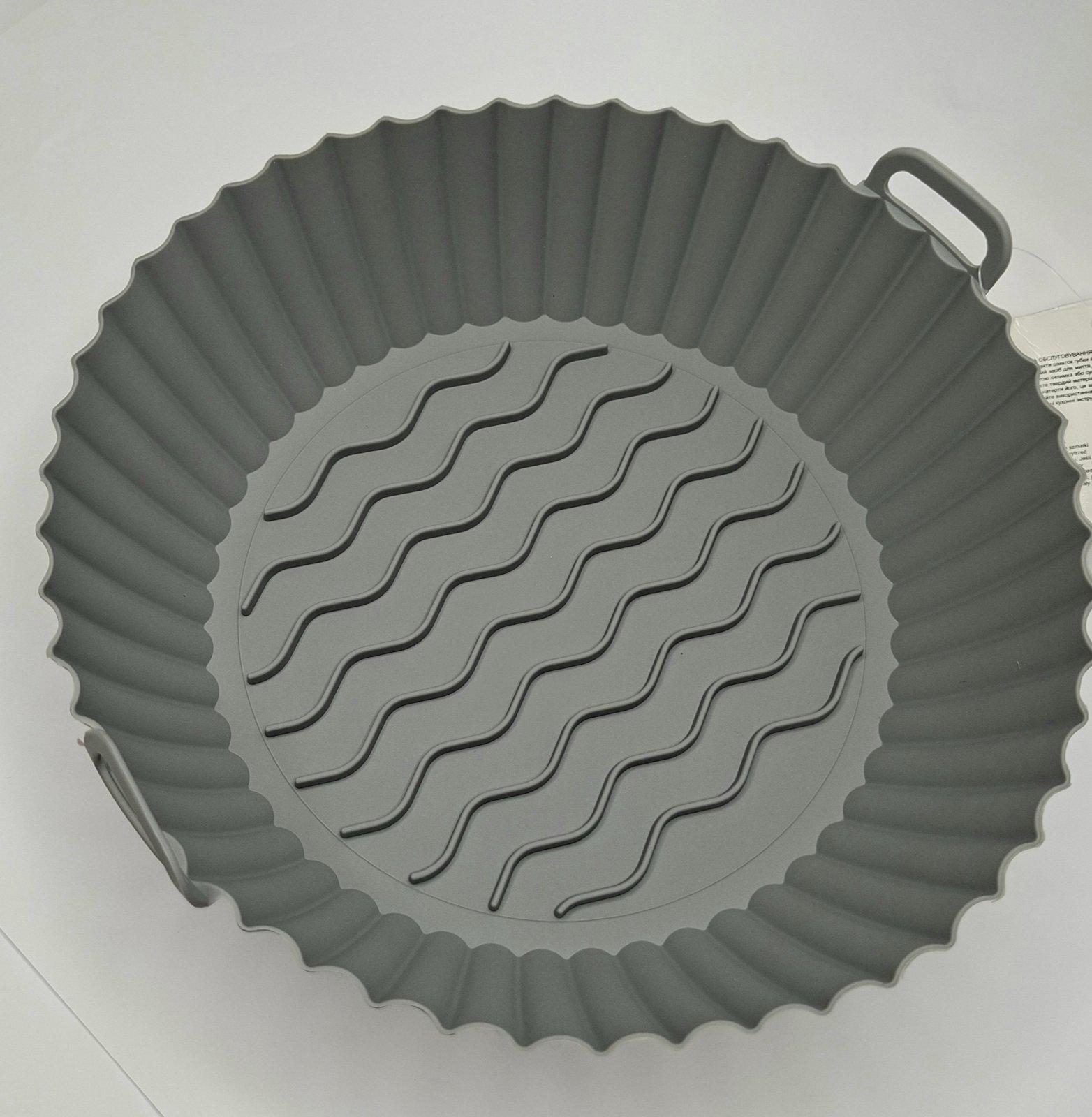 Форма силіконова для аерогриля чи духовки PA-02 Сірий - фото 2 Форма силіконова для аерогриля чи духовки PA-02 Сірий - фото 2