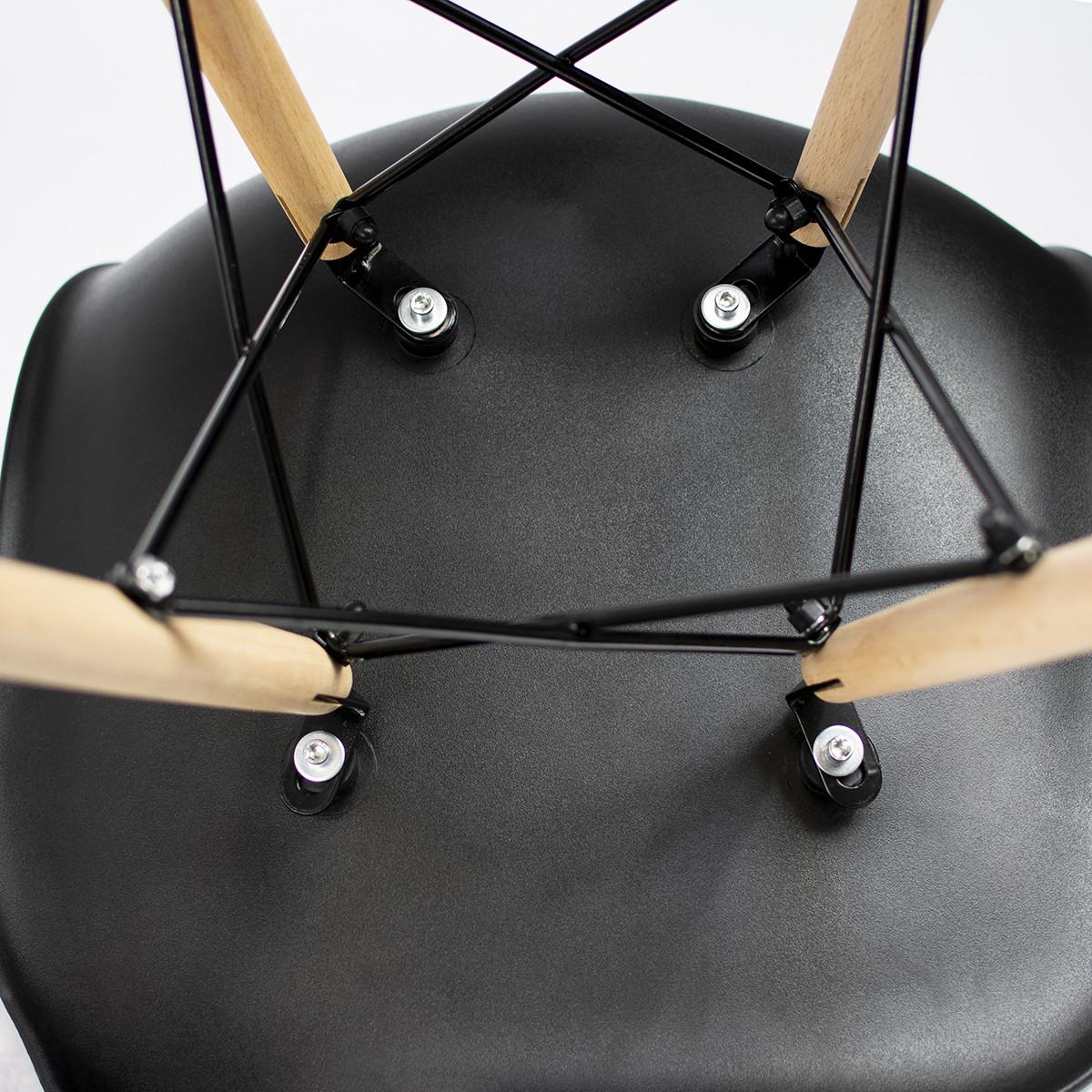 Обеденный комплект JUMI Scandinavian-2 Black (2616427265) - фото 4 Обеденный комплект JUMI Scandinavian-2 Black (2616427265) - фото 4