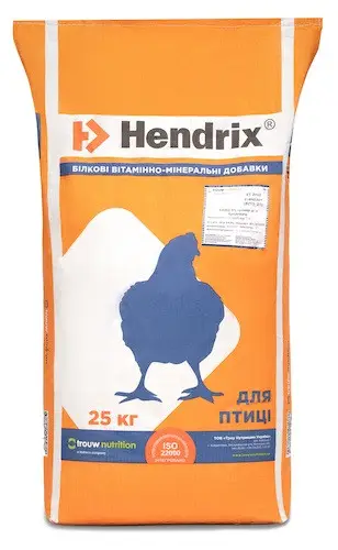 Добавка витаминная белково-минеральная Trouw Nutrition Hendrix 5% БМВД КТ 2550 для кур несушек 25 кг