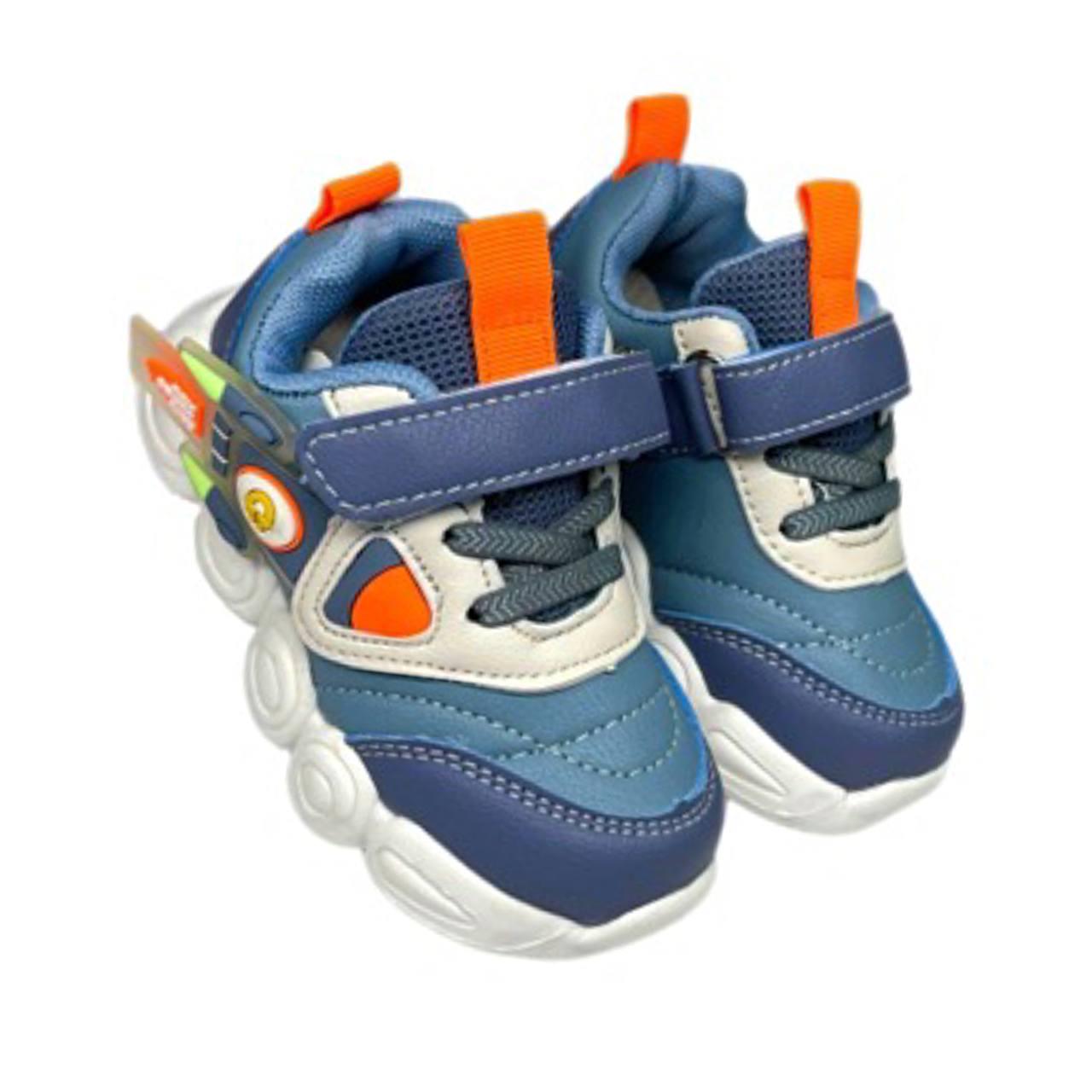 Кросівки ВВТ р. 26 Блакитний/Помаранчевий (5701-1/26)