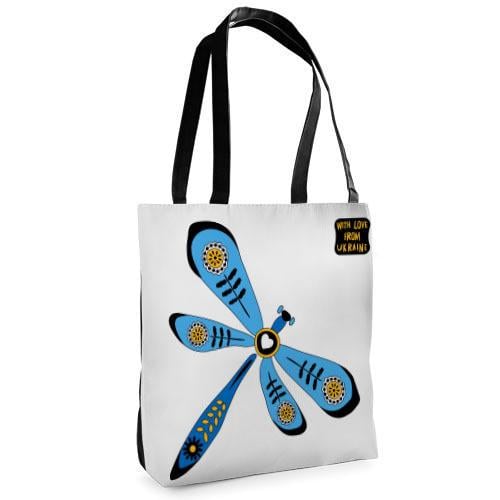 Сумка тканевая Presentville Tenderness Украинская стрекоза (ST 22U013 BL)