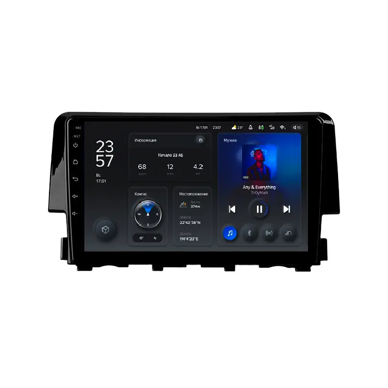 Автомагнитола штатная Teyes для Honda Civic 10 2015-2020 Android X1 2+32G Wi-Fi+4G (1659082668)