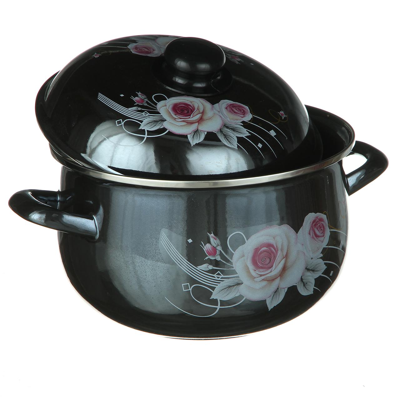 Каструля емальована A-PLUS 4,5 л 22 см (1347) - фото 4 Каструля емальована A-PLUS 4,5 л 22 см (1347) - фото 4