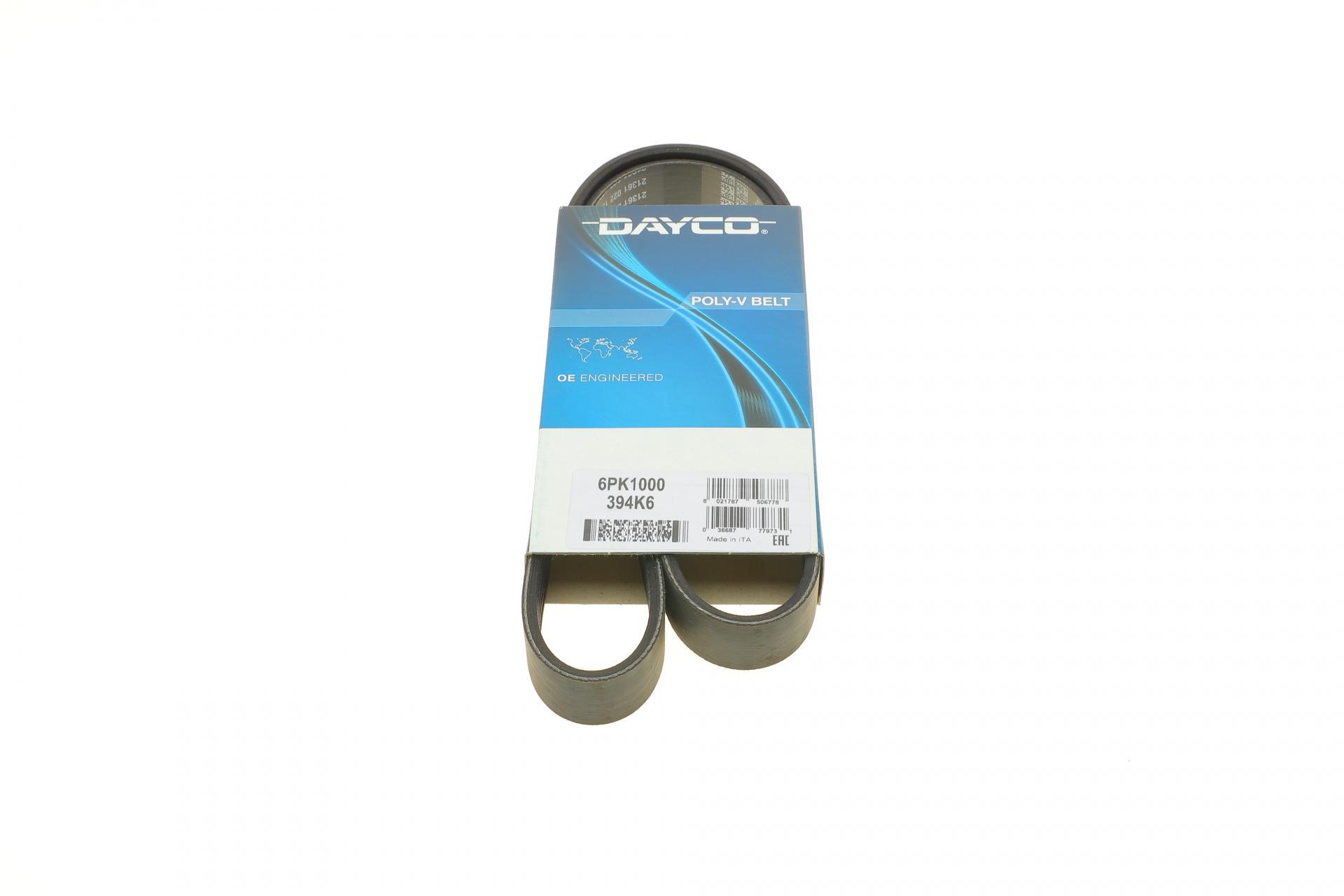 Ремень генератора DAYCO MB OM601/602 -PS (6PK1000)