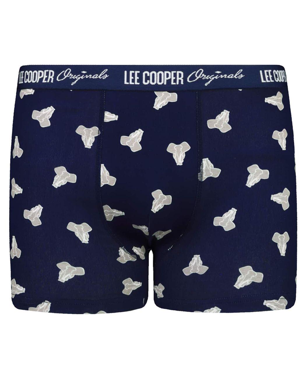 Трусы-боксеры мужские Lee Cooper LCU34256SPACESHIP с рисунком L Темно-синий (9911111144884)
