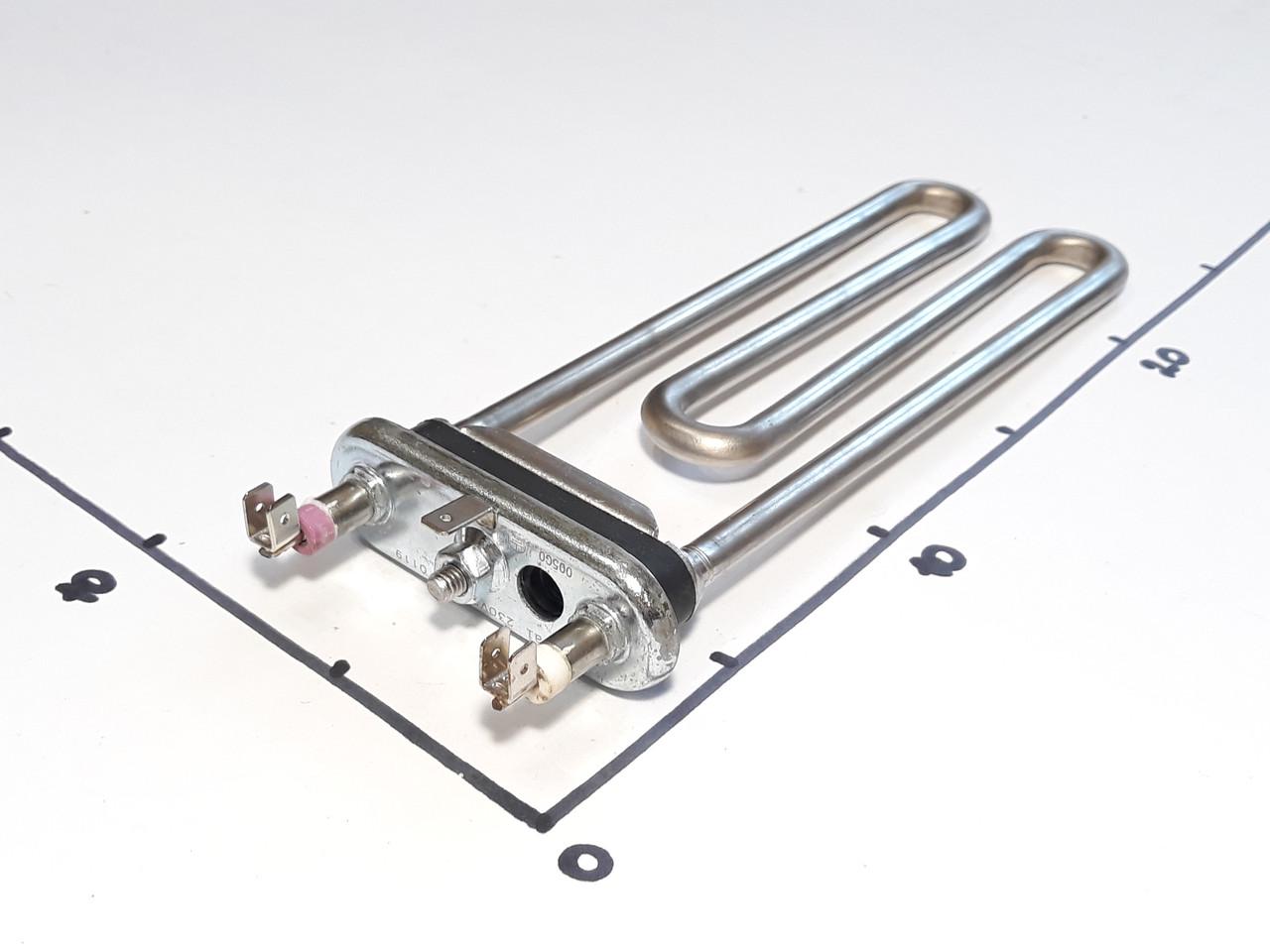ТЕН для пральної машини 2000w L-203 з місцем під датчик (0938) - фото 4