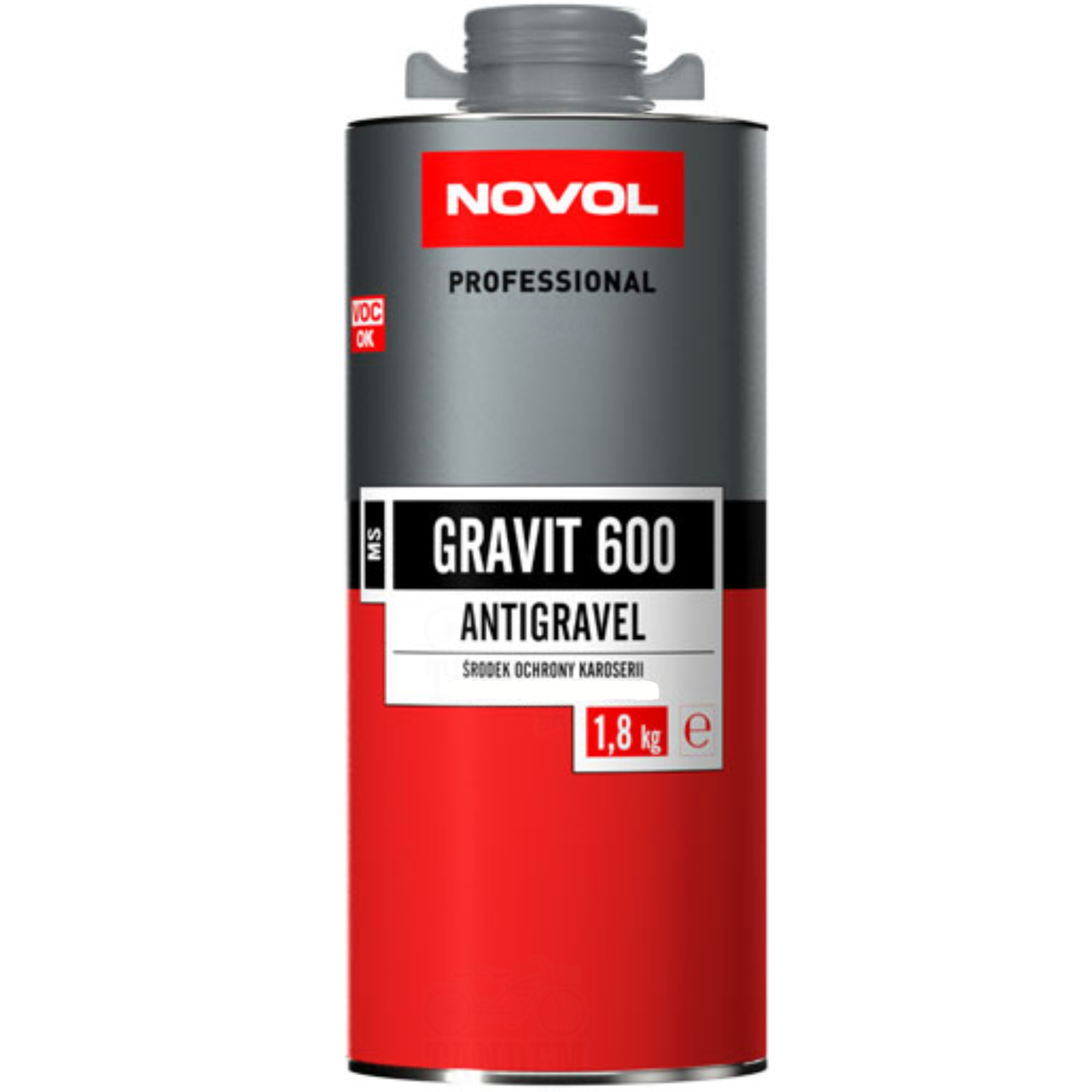 Средство защиты кузова NOVOL Gravit 600 MS 1,8 кг Серый