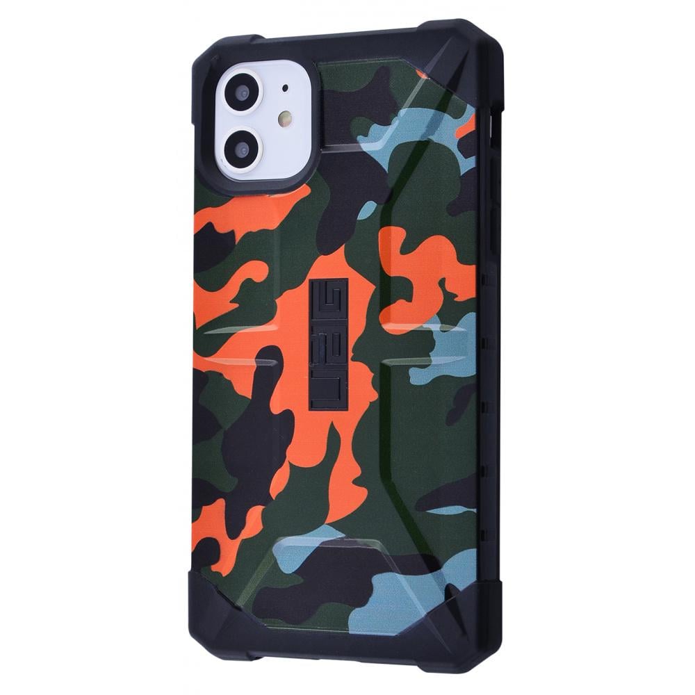 Чехол UAG Pathfinder Anti Fall для iPhone 11 Green/Orange