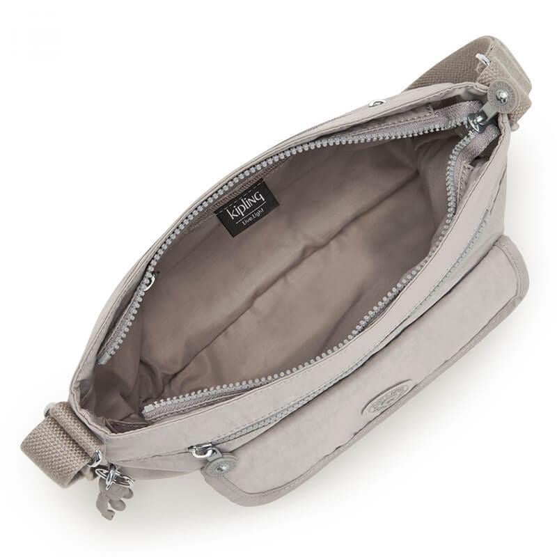 Сумка жіноча Kipling Syro 3 л Grey Gris (K13163_89L) - фото 4