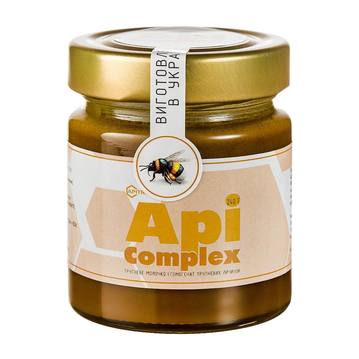 Мед с трутневым молочком Apitrade Api complex 100 г