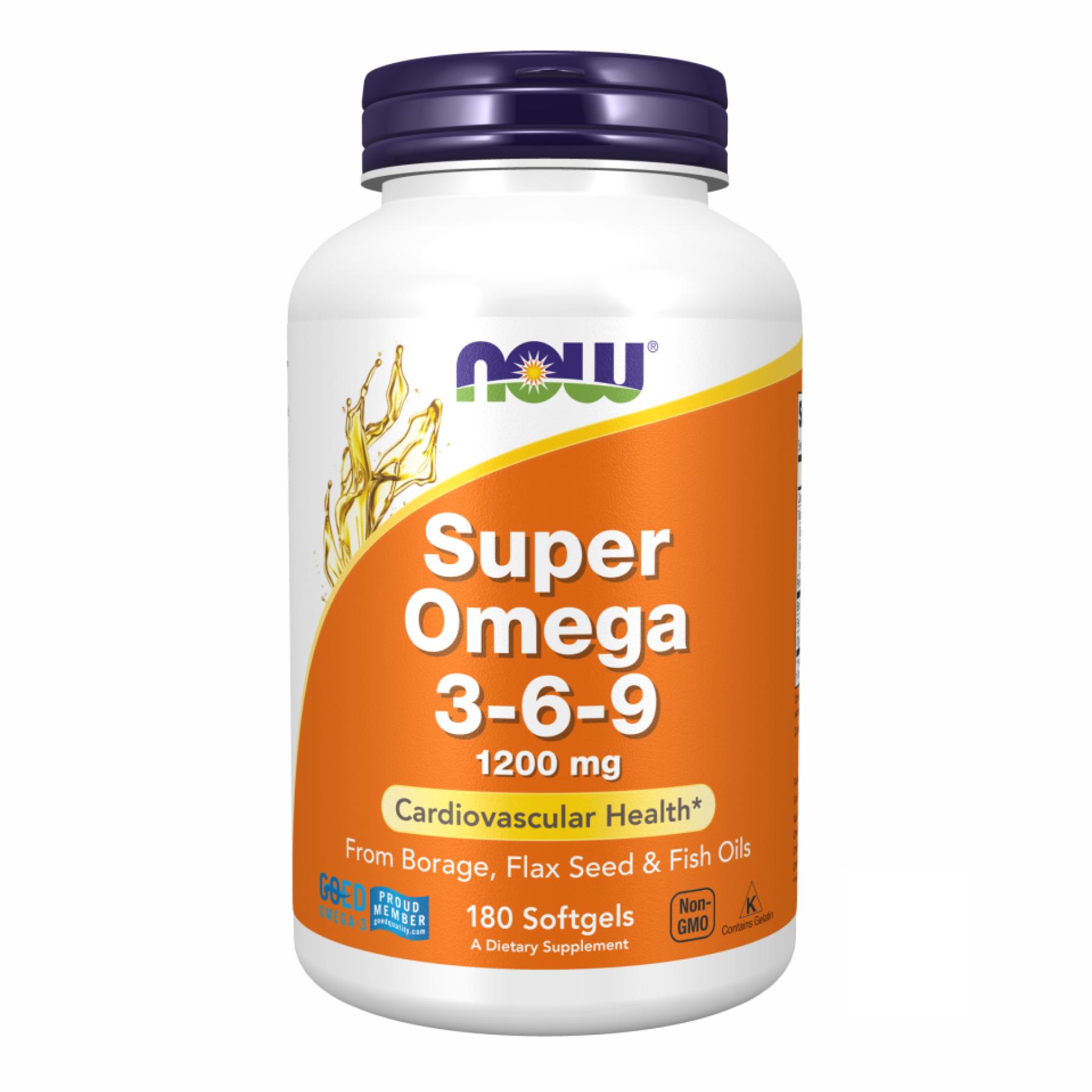 Добавка Super Omega 3-6-9 1200 mg 180 sgels (2022-10-0069)