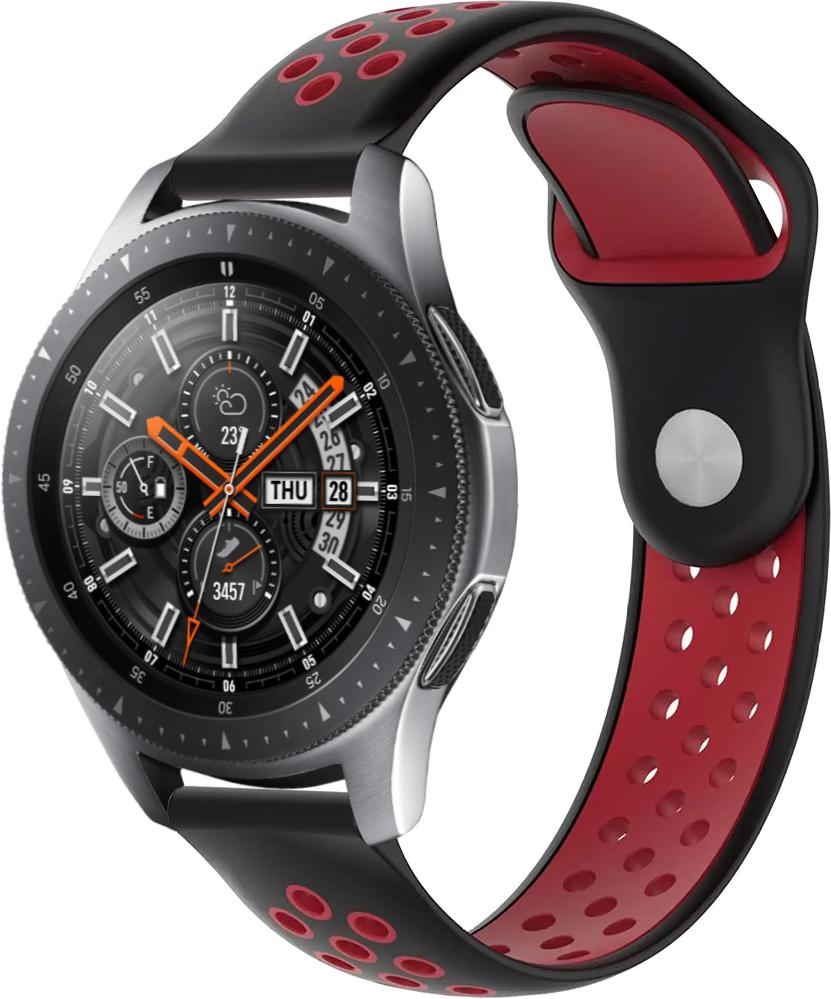 Ремешок Sport для Galaxy Watch 46 мм 22 мм Black/Red (23041-44)