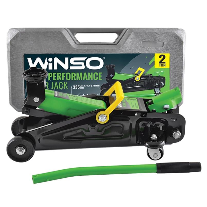 Домкрат гідравлічний підкатний WINSO 2т 135-335 мм (171860)