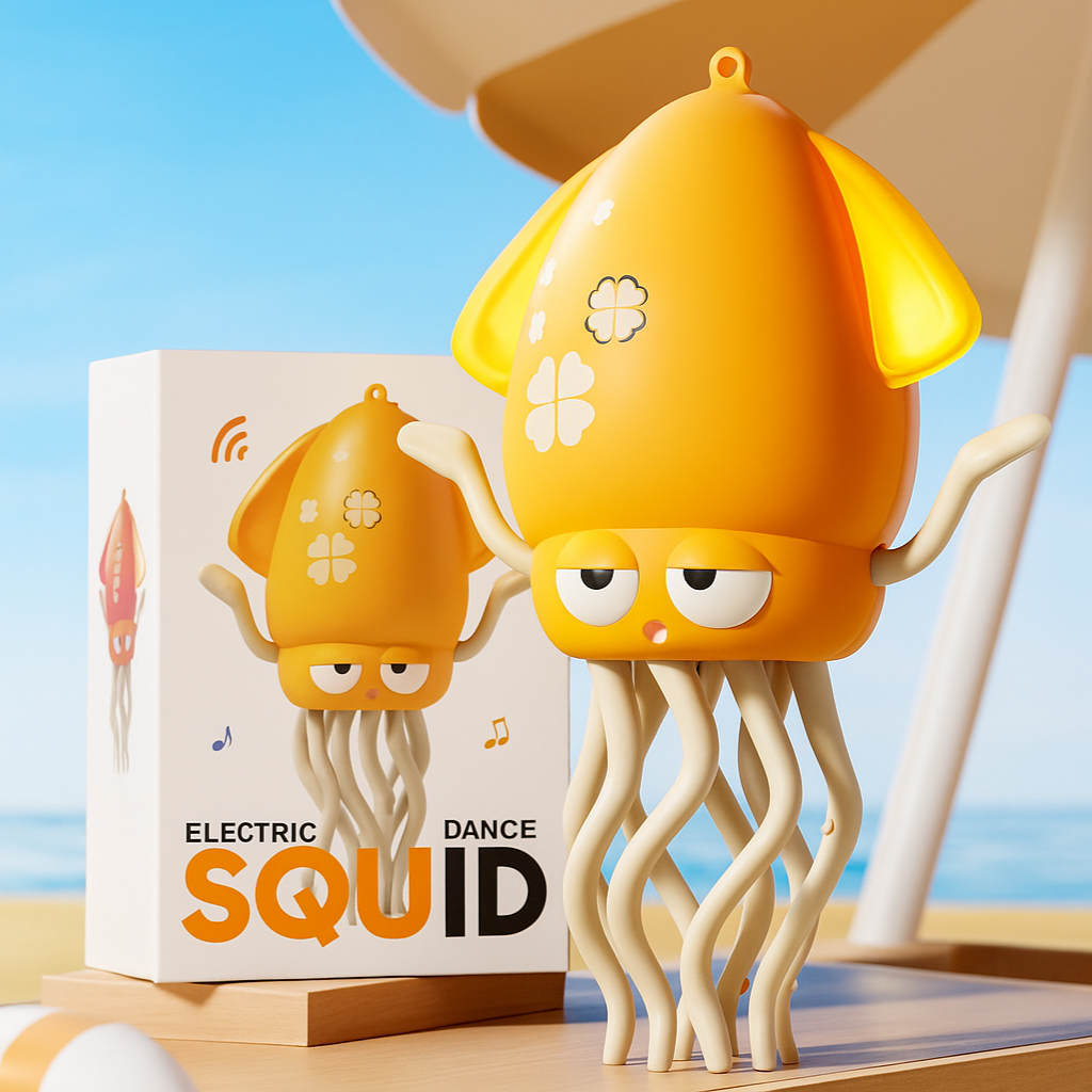 Інтерактивна іграшка танцюючий восьминіг з музикою та підсвіткою Жовтий (2723139040) - фото 1 Інтерактивна іграшка танцюючий восьминіг з музикою та підсвіткою Жовтий (2723139040) - фото 1