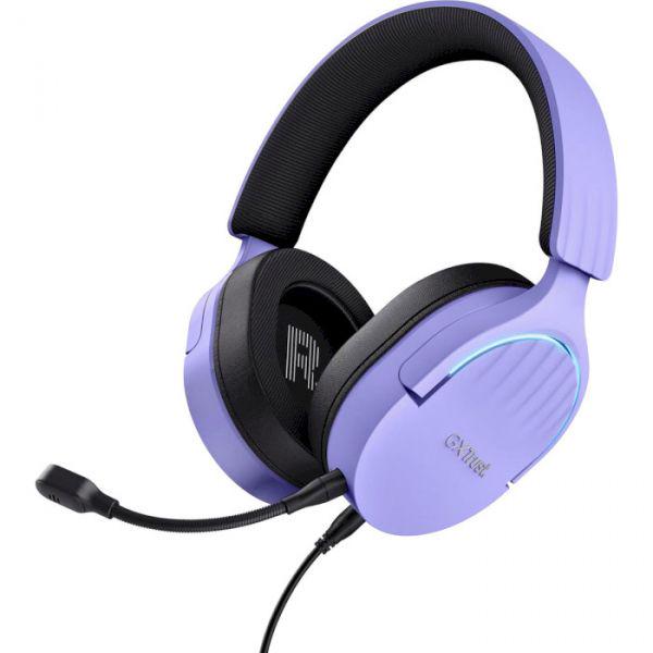Наушники Trust GXT 490 FAYZO Violet (25303)