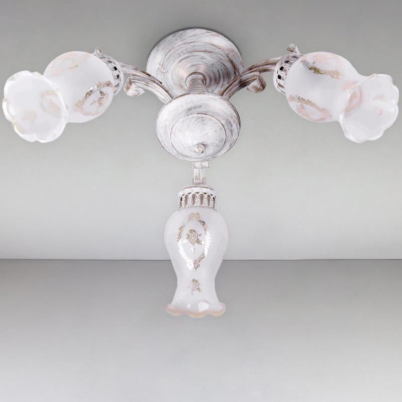 Люстра потолочная Light House ES-15981/3 на три лампы Белый