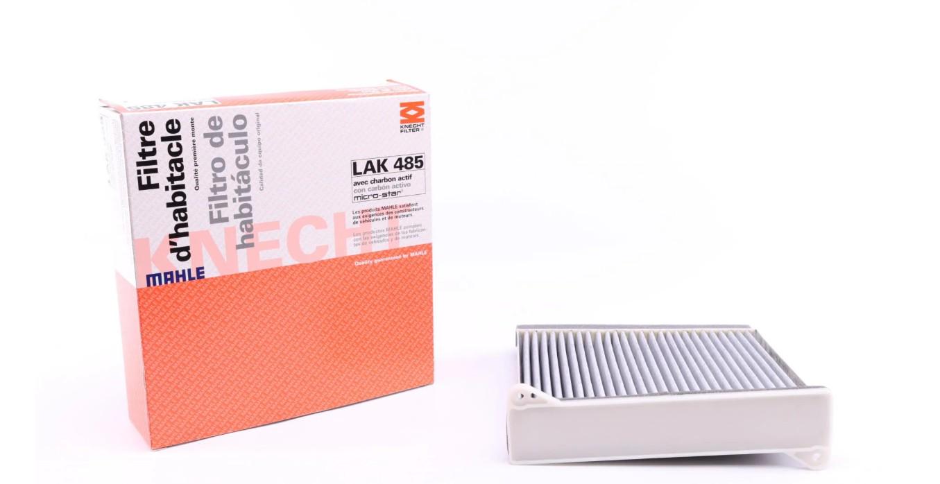 Фильтр салона KNECHT для Mitsubishi Grandis/Lancer/Outlander 03- угольный (LAK 485)