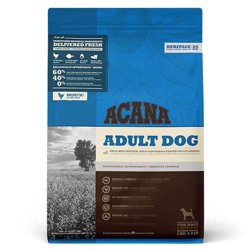 Корм беззерновой Acana Dog для взрослых собак всех пород 2 кг (26426)