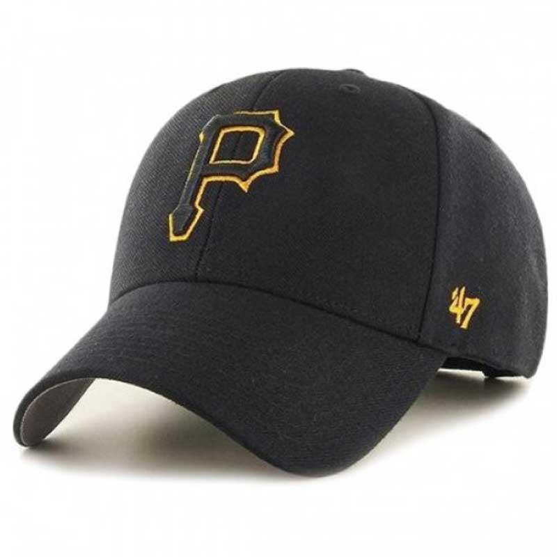 Бейсболка 47 Brand Pittsburgh Pirates Wool (B-MVP20WBV-BKJ)