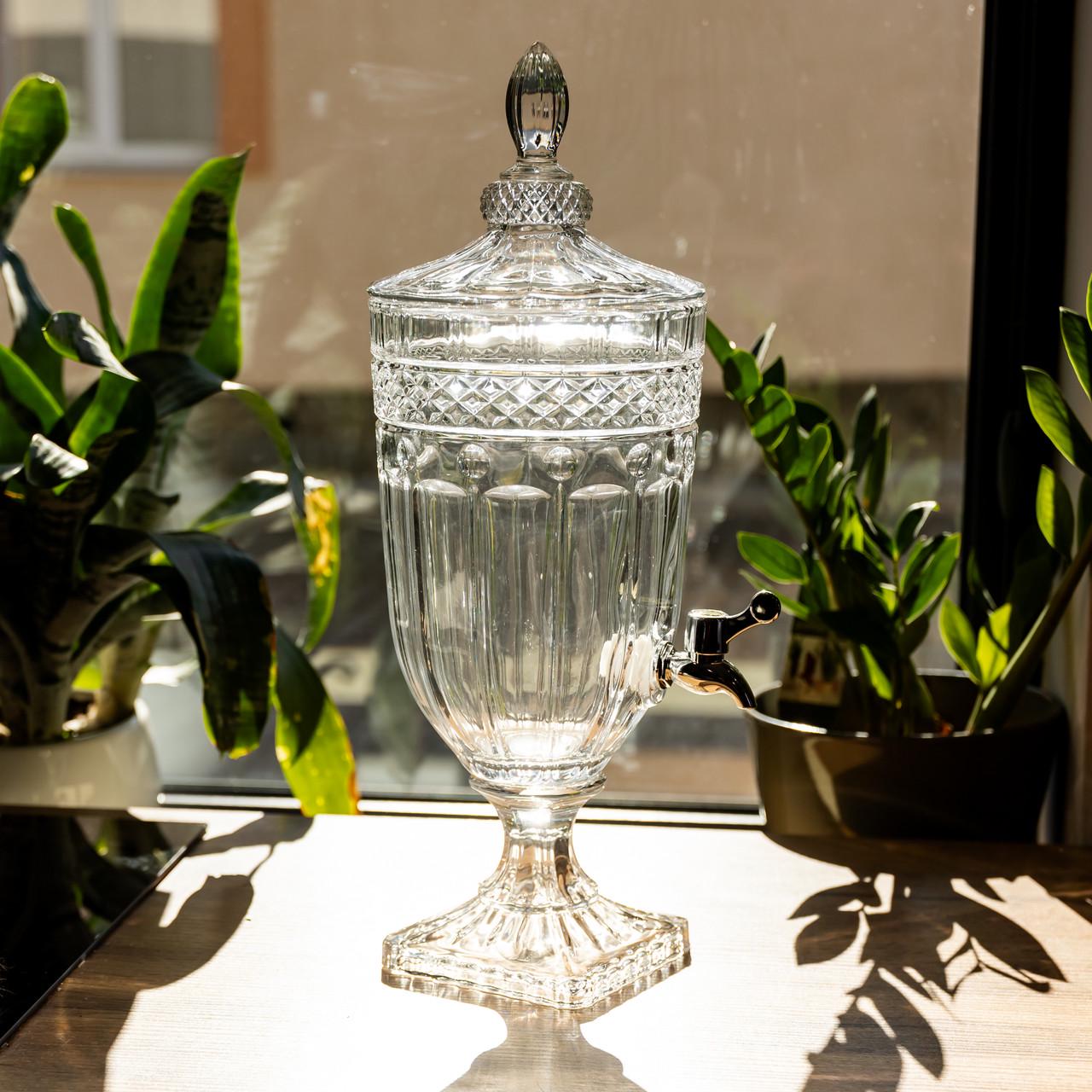 Лимонадница с краном стеклянная 3 л (HP-19-293)