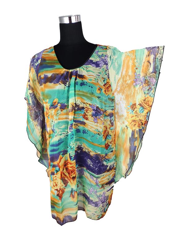 Блузка из вискозы размер 50-56 (1426835570) - фото 2 Блузка из вискозы размер 50-56 (1426835570) - фото 2