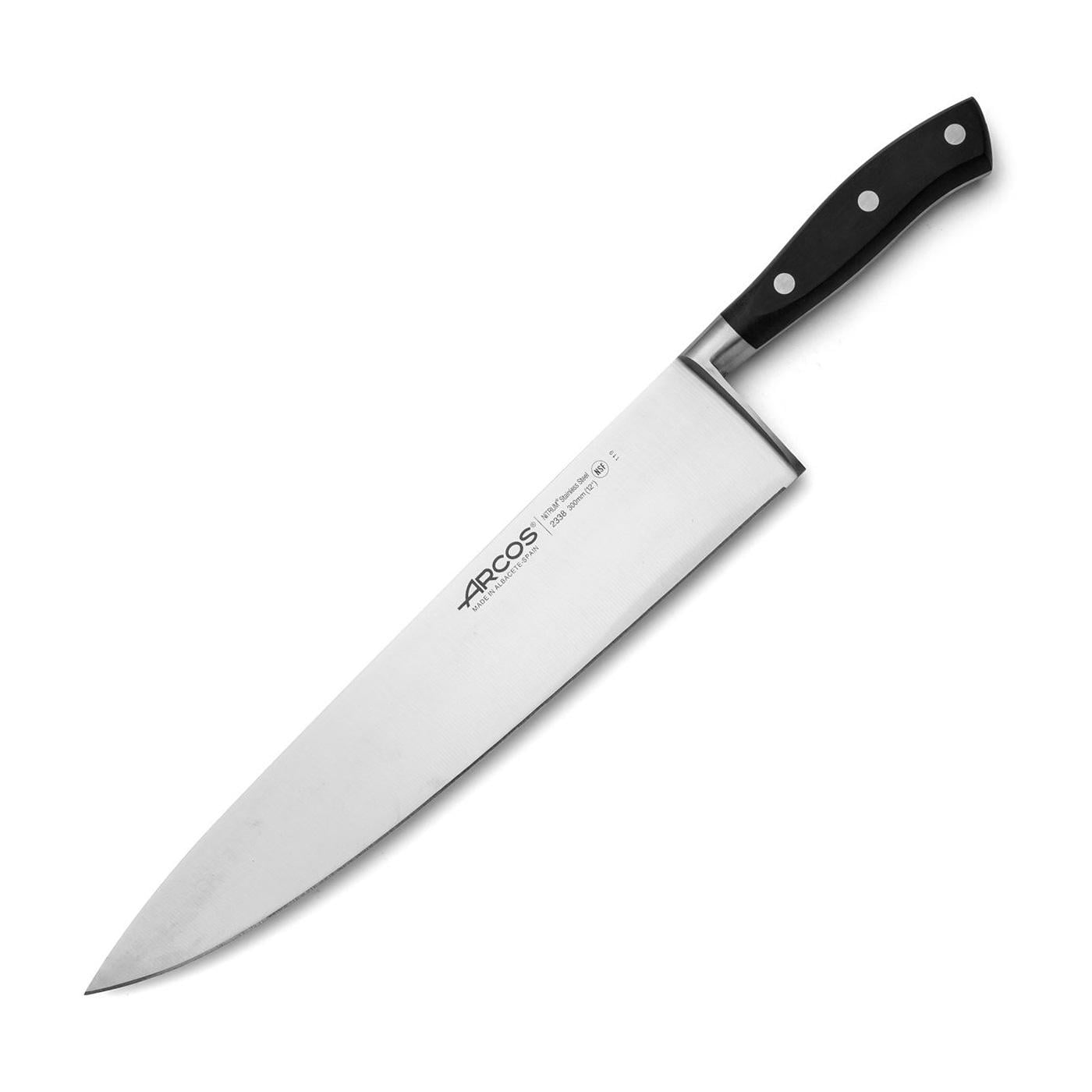 Нож кухонный Arcos Riviera шеф 300 мм Black (233800)