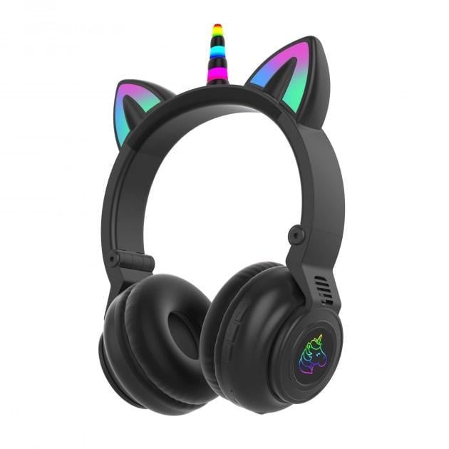 Наушники беспроводные Cat STN-27 с ушками Bluetooth RGB (10919127)
