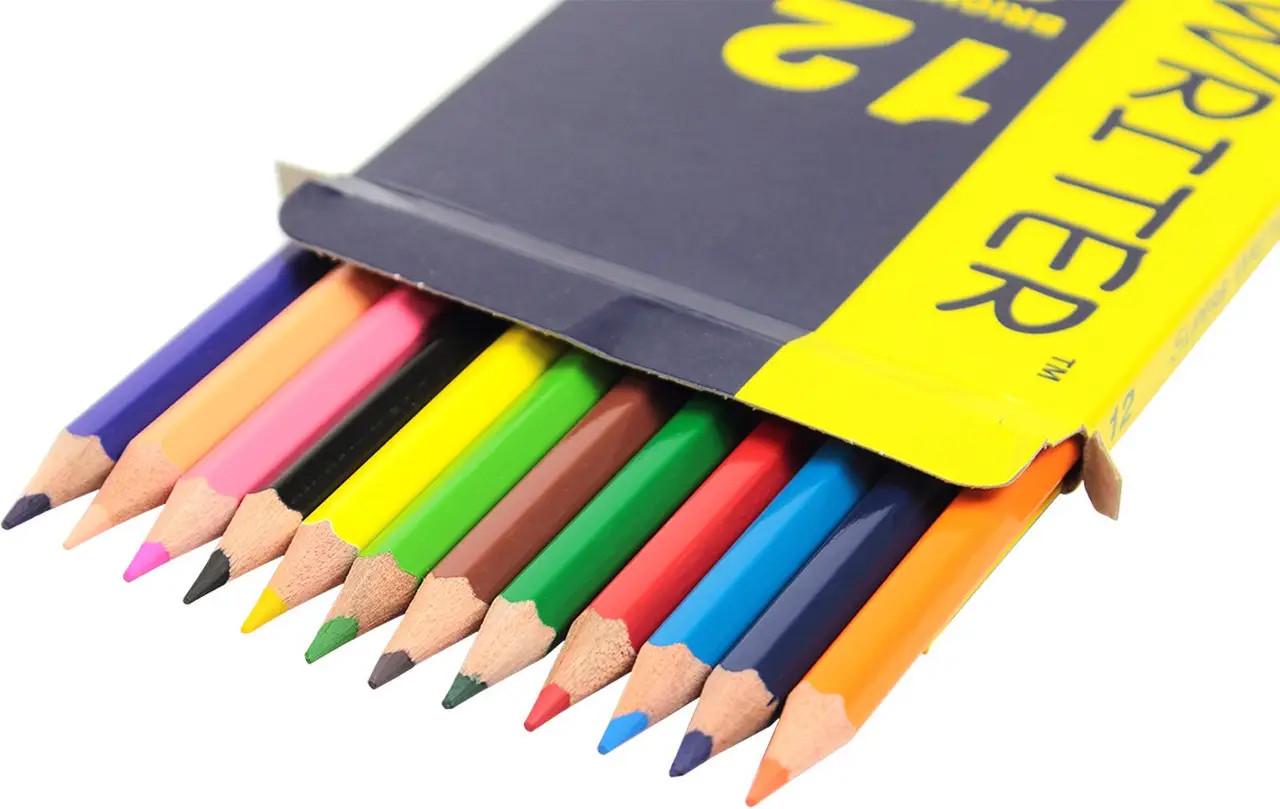 Олівці Superb Writer 12 кольорів - фото 2