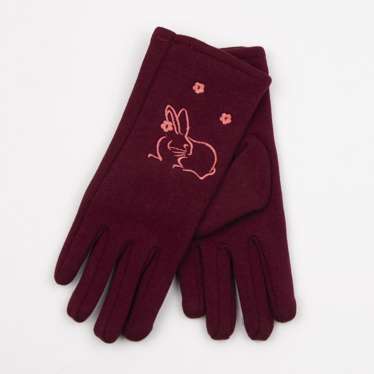 Перчатки подростковые трикотажные 18-4-13 M Темно-красный (DR009754) Перчатки подростковые трикотажные 18-4-13 M Темно-красный (DR009754)