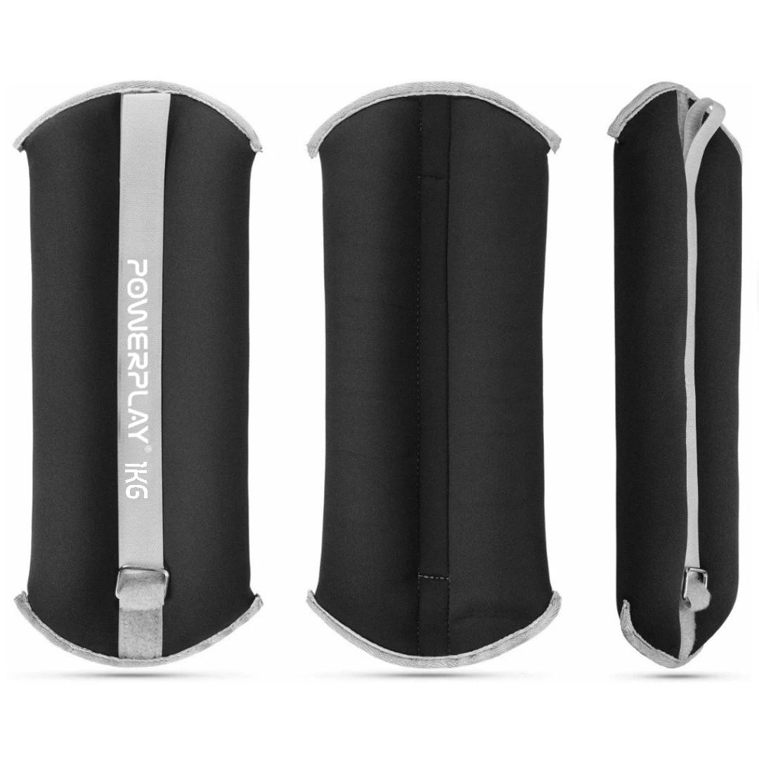 Обважнювачі-манжети для ніг та рук PowerPlay PP-4349 Ankle/Wrist Weights 2 шт. x 1 кг Чорний (25545978) - фото 6 Обважнювачі-манжети для ніг та рук PowerPlay PP-4349 Ankle/Wrist Weights 2 шт. x 1 кг Чорний (25545978) - фото 6