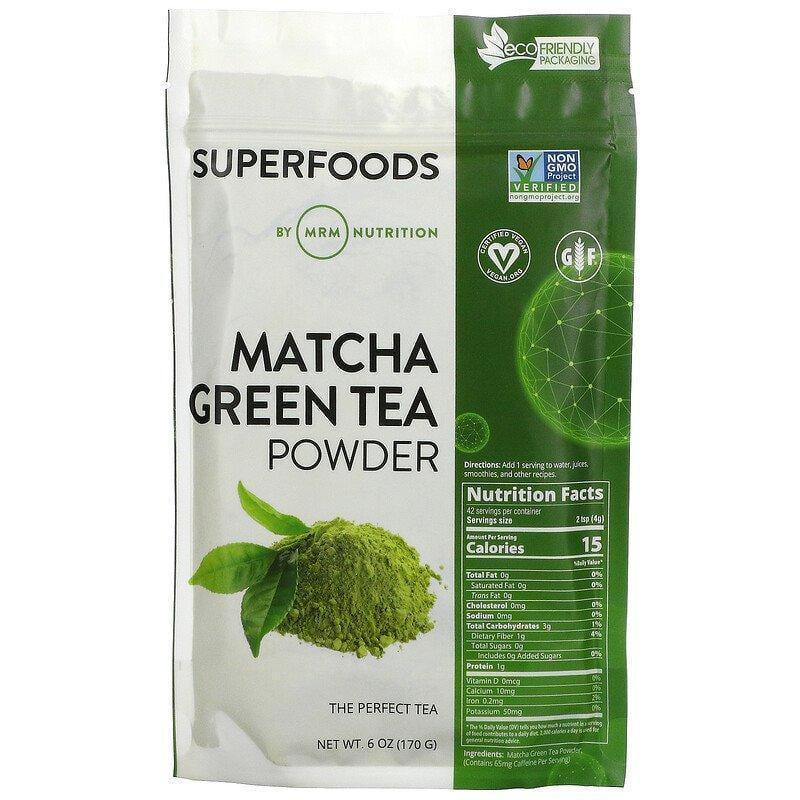 Чай матча MRM Matcha Green Tea Powder в порошке 170 г Чай матча MRM Matcha Green Tea Powder в порошке 170 г
