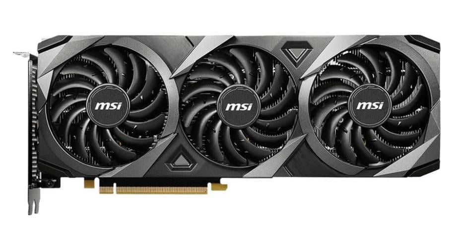 Видеокарта MSI RTX 3060 12Gb Ventus 3X OC LHR RTX 3060 Ventus 3X 12G OC GDDR6 192 bit PCI-E 4.0x16