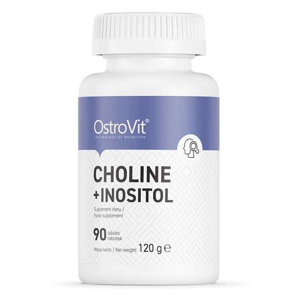 Натуральная добавка OstroVit Choline + Inositol 90 таблеток