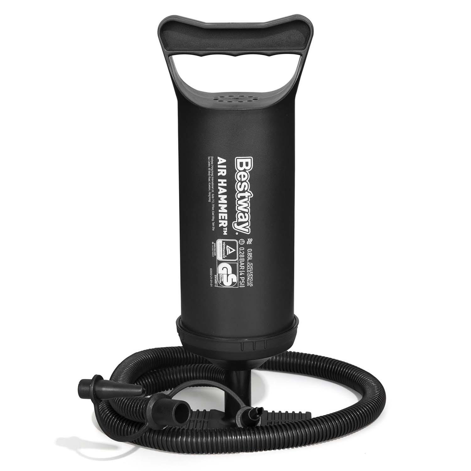 Матрац надувной Bestway с насосом 203x152 см Синий (67374) - фото 7