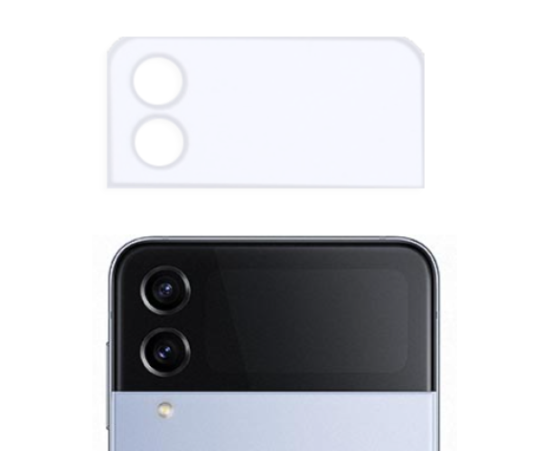Пленка противоударная гидрогелевая Hydrogel Film для Samsung Galaxy Z Flip4 на камеру 3 шт. Transparent