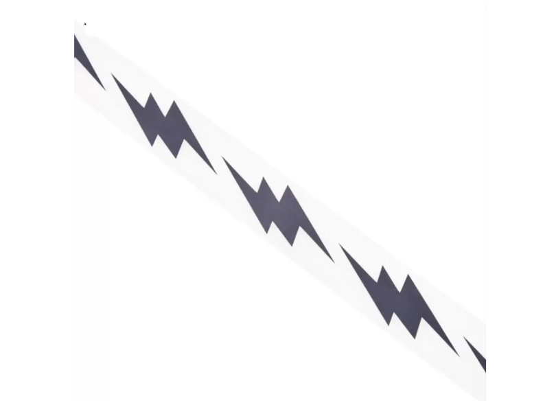 Светоотражающая лента Молния 3 см x 1 м Серый (725110)