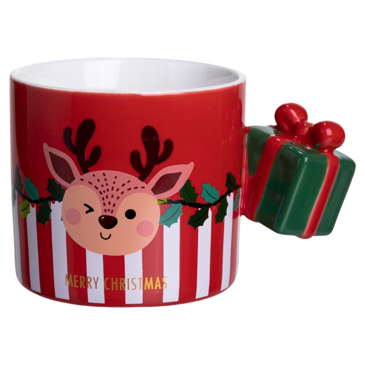 Чашка порцелянова Merry Christmas 400 мл Червоний (FM-CS-49R) - фото 6 Чашка порцелянова Merry Christmas 400 мл Червоний (FM-CS-49R) - фото 6