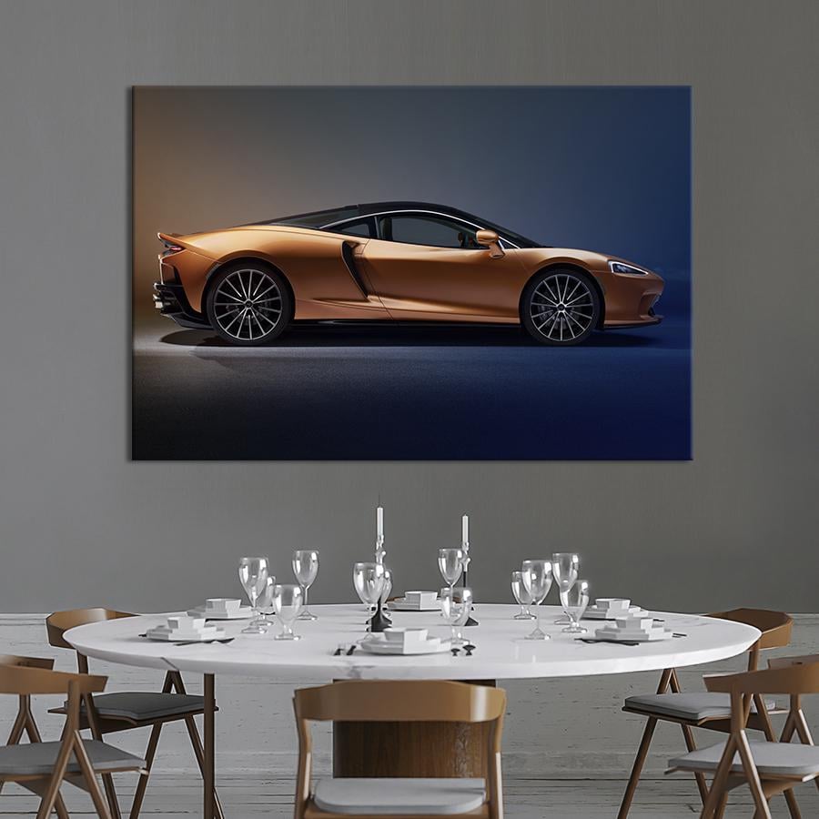 Картина на холсте Роскошный автомобиль McLaren 51x34 см (1357-1)