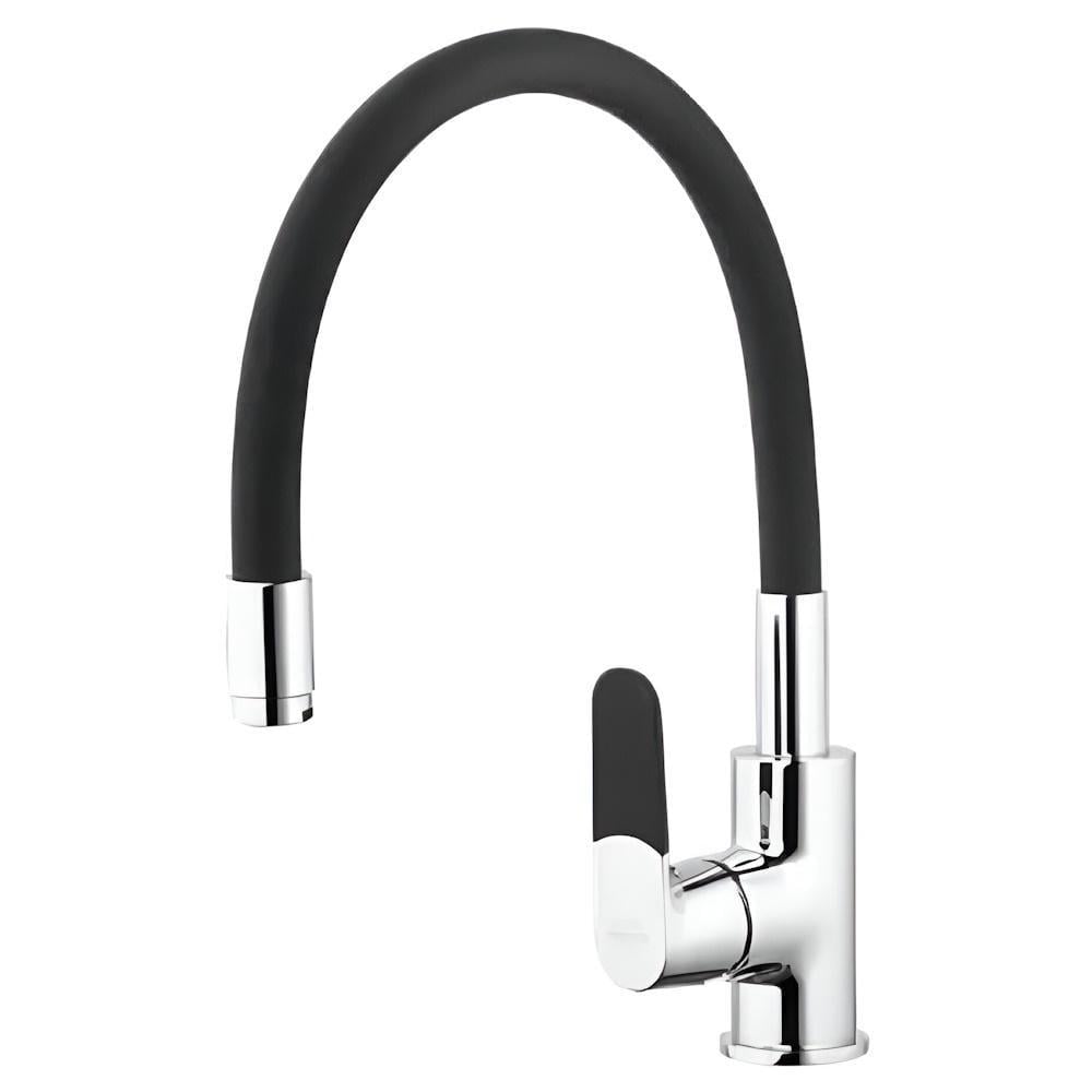 Смеситель кухонный Invena JOGA BZ-32-L04 Черный (41553)
