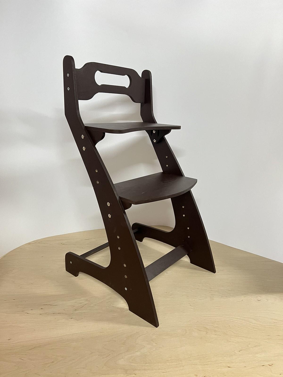 Детский растущий стул Mor&On Коричневый - фото 3 Детский растущий стул Mor&On Коричневый - фото 3