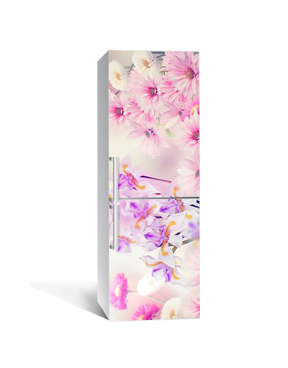 Наклейка 3D на холодильник Zatarga Ирисы и Хризантемы виниловая 650х2000 мм (1289776286) Наклейка 3D на холодильник Zatarga Ирисы и Хризантемы виниловая 650х2000 мм (1289776286)