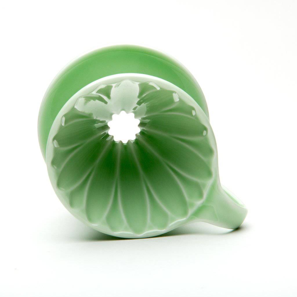 Пуровер Cafec Arita Ware Flower Dripper Cup4 Green - фото 2