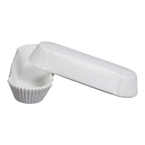 Формы для эклеров бумажные Stenson 500 шт. 4х10х3 см White (CC4103EC)