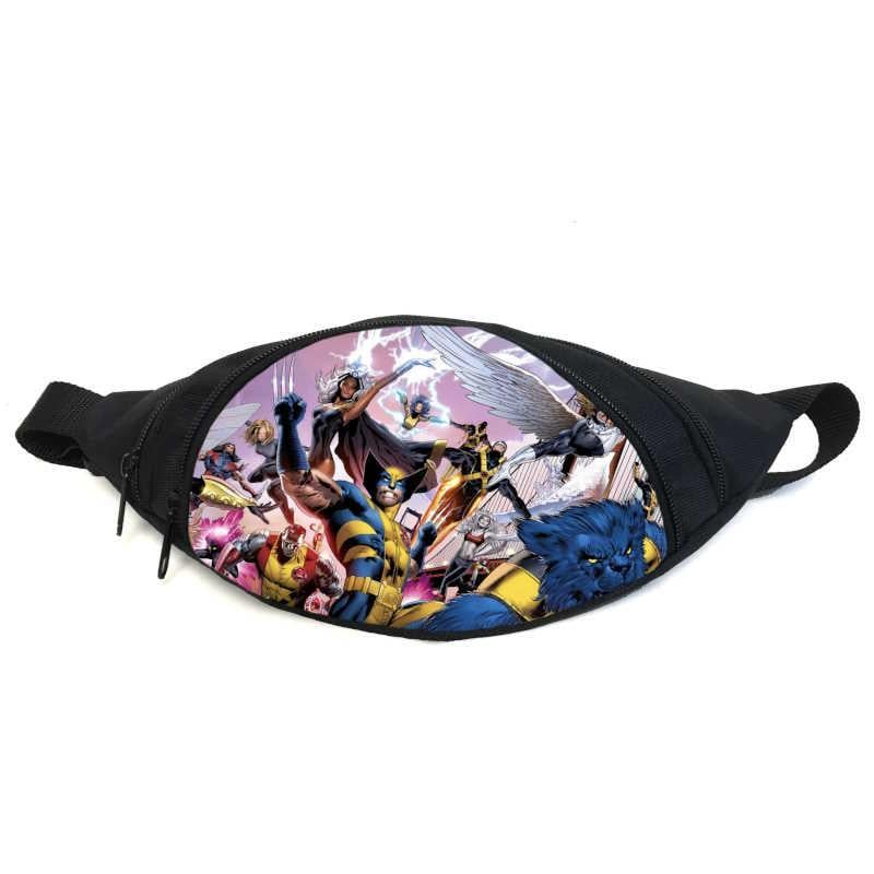 Поясная сумка-бананка Cappuccino Toys Люди-Х GB X-men 07 Черный (2447623958)