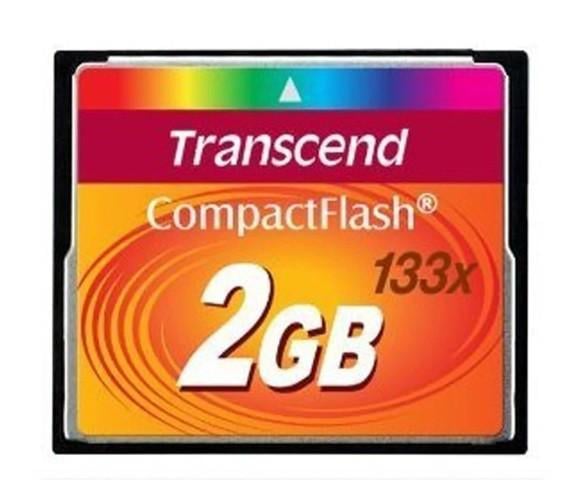 Карта памяти Transcend 133X Compact Flash 2 GB (18343449)