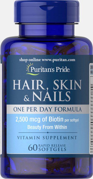 Вітаміни Hair/Skin & Nails One Per Day Formula 60 капсул