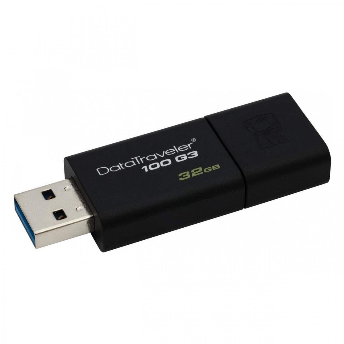 Флеш-память USB Kingston DataTraveler 100 DT100G3/32GB USB 3.1 - фото 2 Флеш-память USB Kingston DataTraveler 100 DT100G3/32GB USB 3.1 - фото 2