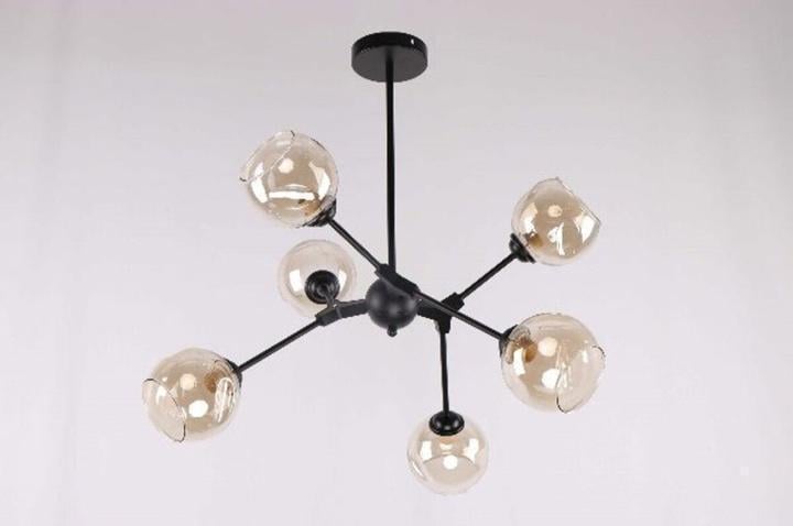 Люстра підвісна Sirius C867-6 в стилі лофт на 6 лампочок (00000139961)