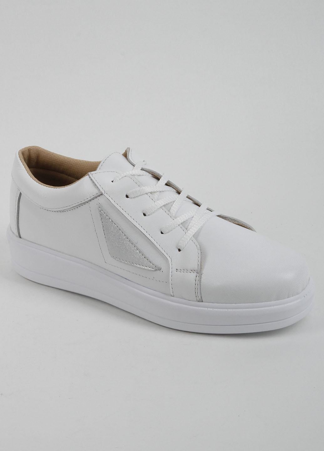 Кеды женские кожаные Fashion 613 339631 р. 38 Белый