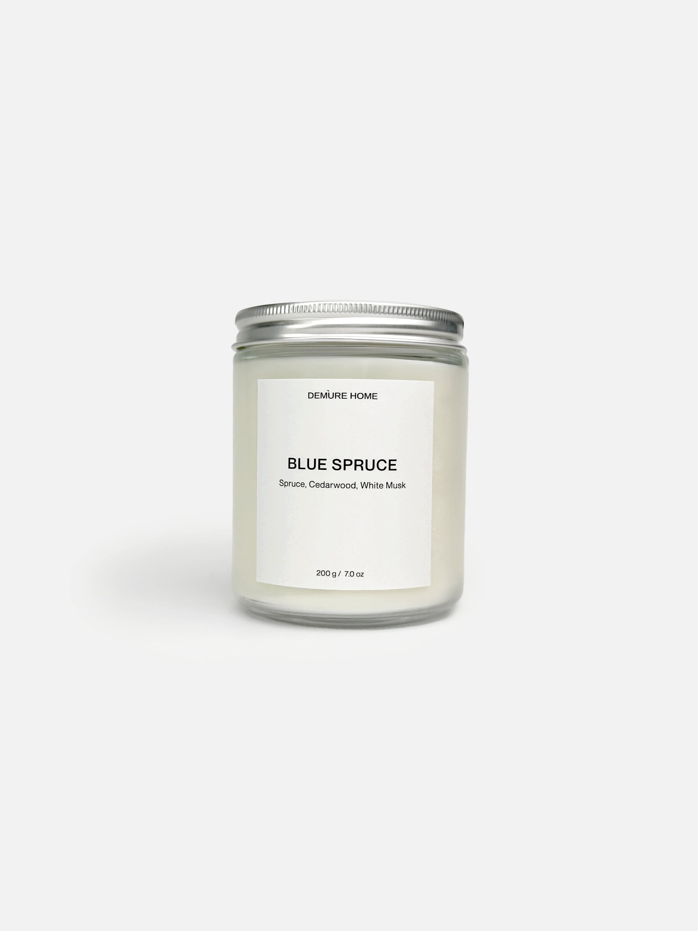 Ароматическая свеча Demure Home Blue Spruce 200 г (10120900)